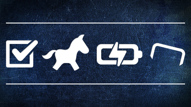 An image of a pass phrase made of four icons representing a checkbox, a horse, a bettery, and a staple