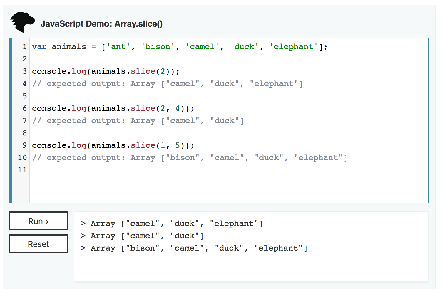 array-slice