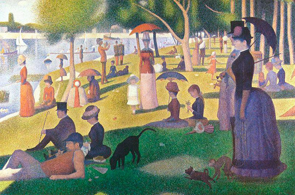 George Seurat painting